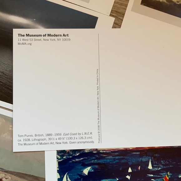 Museum of modern art postcards Ocean Views - Picture 15 of 15